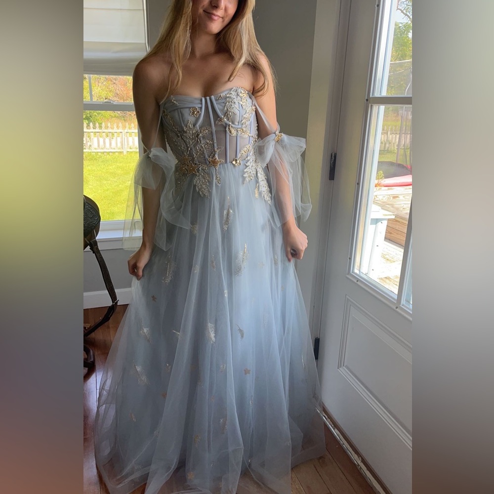Homecoming court dress worn once. Beautiful like a ball gown